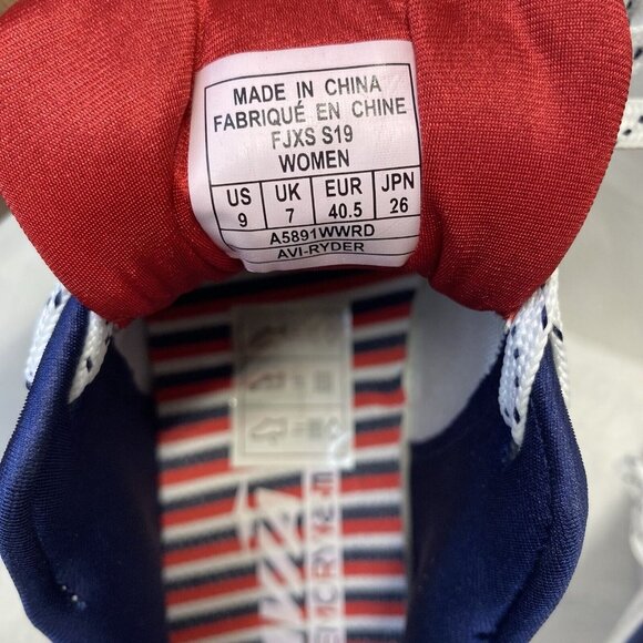 AVIA  Avi-Ryder Lace-up Walking Shoes Women Size 9M White-Multi New A5891WWRD - Picture 6 of 13